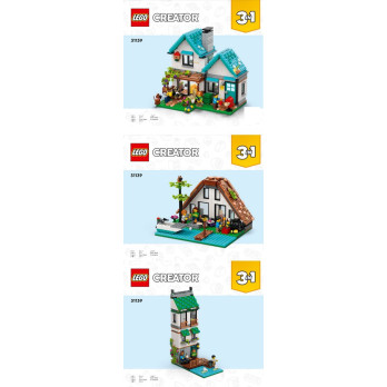 Notice / Instruction Lego Creator 3 en 1 - 31139