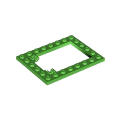 LEGO 6433571 TRAPDOOR FRAME 6X8 - BRIGHT GREEN
