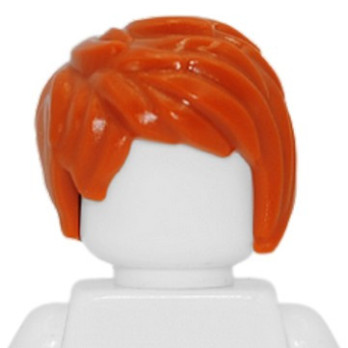 LEGO 6417264 WOMAN HAIR - DARK ORANGE