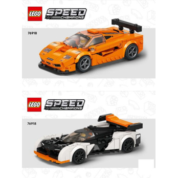 Instruction Lego® Speed Champions 76918