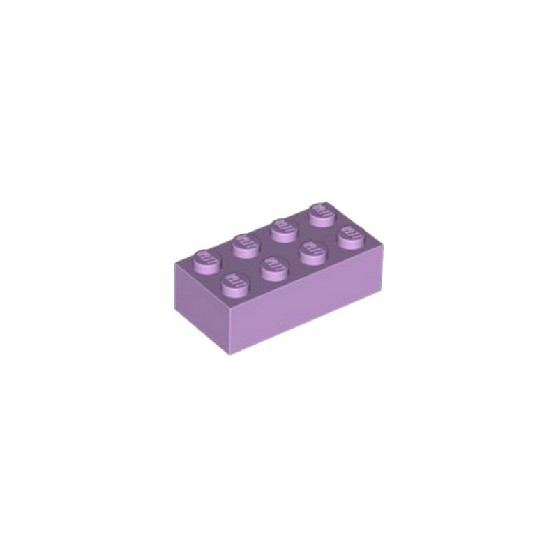 LEGO 6436723 BRICK 2X4 - LAVENDER