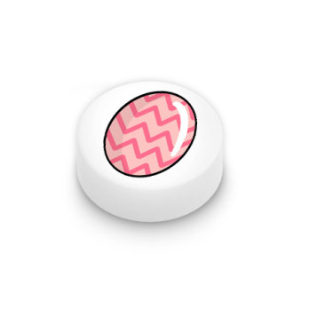 Pink Easter Egg Printed on...