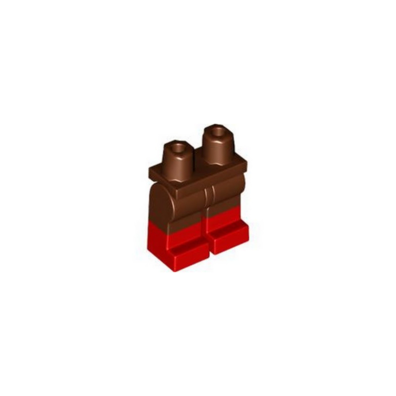 LEGO 6411296 BICOLOR LEGS - REDDISH BROWN