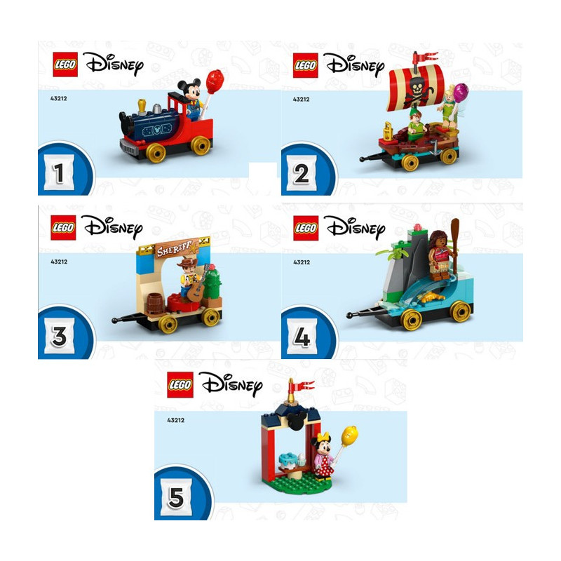 Instruction Lego Disney 43212
