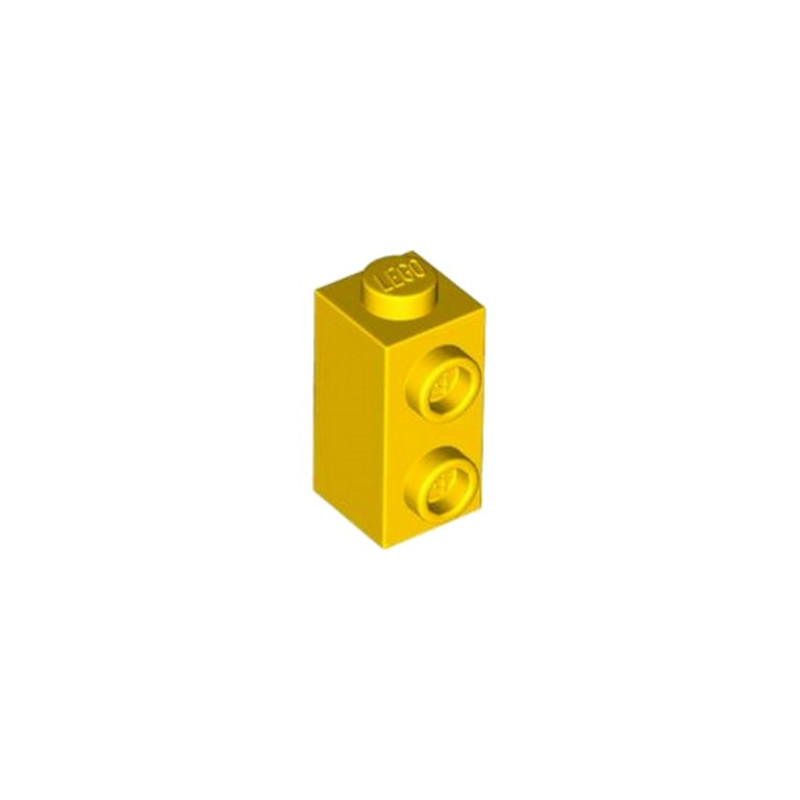 LEGO 6441826 BRICK 1X1X1 2/3 W/ VERT. KNOBS - YELLOW