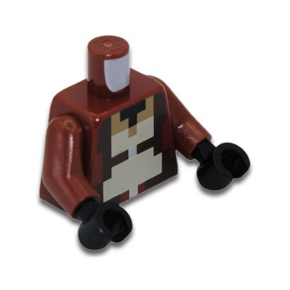 LEGO 6430206 MINECRAFT PRINTED TORSO - NEW DARK RED