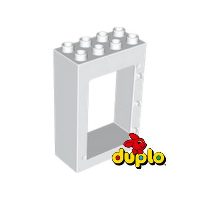 LEGO® DUPLO 6208542 DOOR FRAME 2X4X5 - WHITE