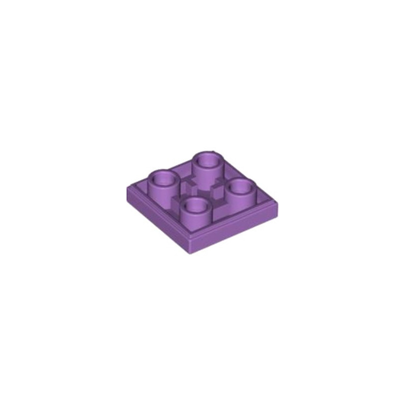 LEGO 6426335 PLATE LISSE 2x2 INV - MEDIUM LAVENDER