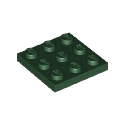 LEGO 6253285 PLATE 3X3 - EARTH GREEN