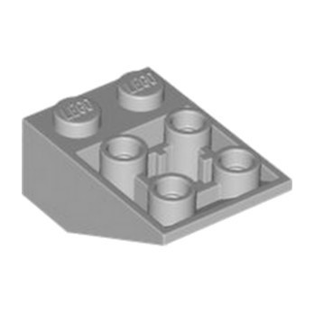LEGO 6435930 ROOF TILE 2X3/25° INV. - MEDIUM STONE GREY