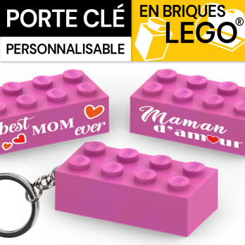 Porte clé en brique Lego® -...
