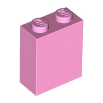 LEGO 6403265 BRIQUE 1X2X2 - ROSE CLAIR