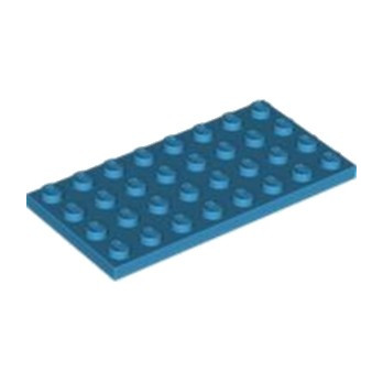 LEGO 6209672 PLATE 4X8 - DARK AZUR