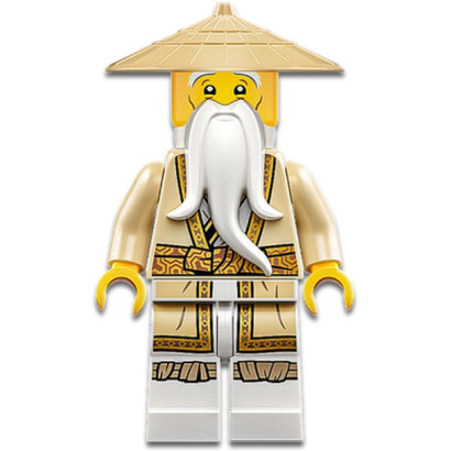 Minifigure Lego® Ninjago - Dragons Rising - Wu Sensei