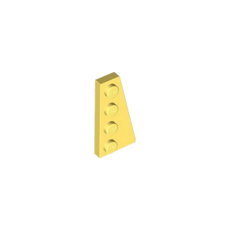 LEGO 6296528 PLATE 2X4 RIGHT ANGLE - COOL YELLOW