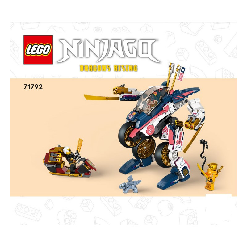 Notice / Instruction Lego® Ninjago Dragons Rising - 71792