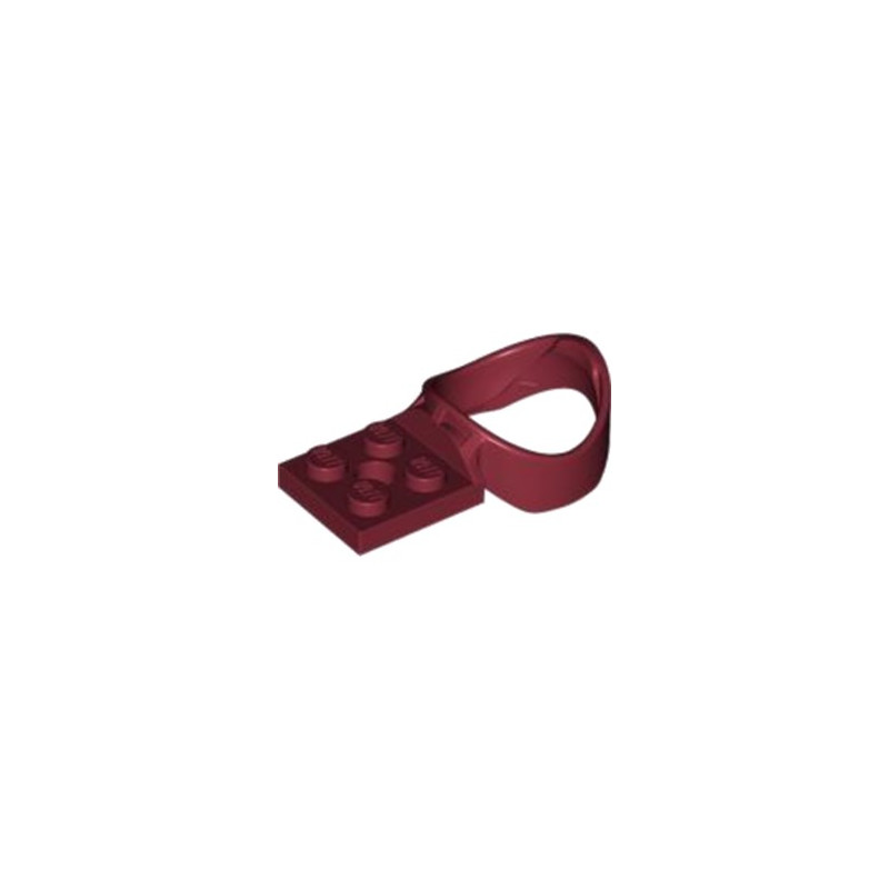LEGO 6441068 FUNCTION ELEMENT, W/ DIA. 19 CUP - NEW DARK RED