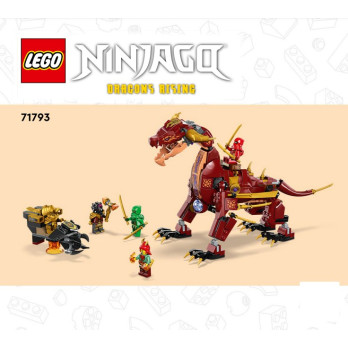 Notice / Instruction Lego® Ninjago Dragons Rising - 71793