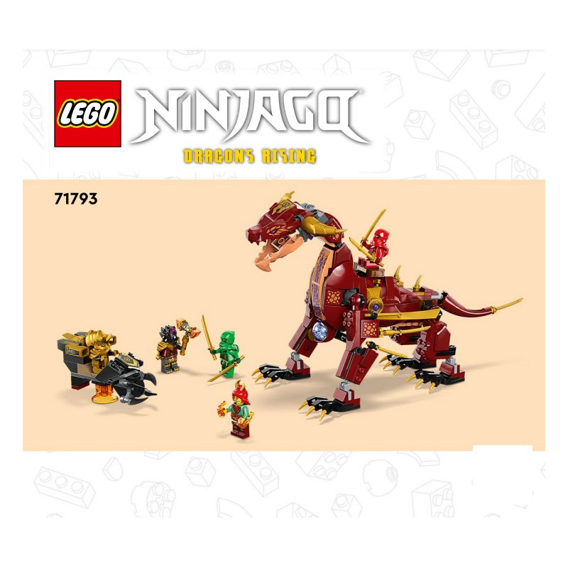 Instruction Lego® Ninjago Dragons Rising - 71793