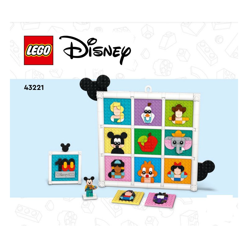 Notice / Instruction Lego Disney 43221