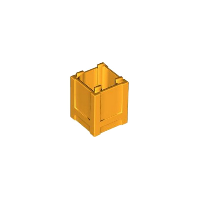 LEGO 6438813 BOX 2X2X2 - FLAME YELLOWISH ORANGE