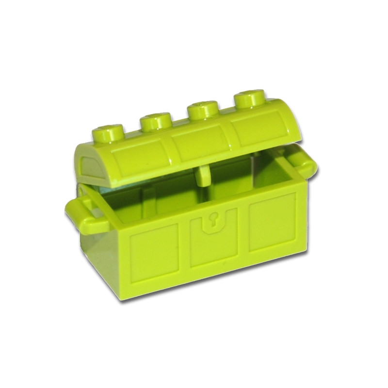 LEGO 4738 MALLE / COFFRE 2X4 - BRIGHT YELLOWISH GREEN