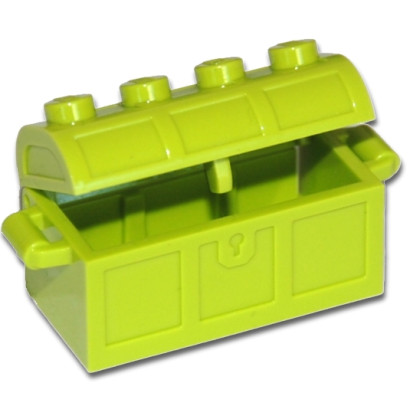 LEGO 4738 MALLE / COFFRE 2X4 - BRIGHT YELLOWISH GREEN