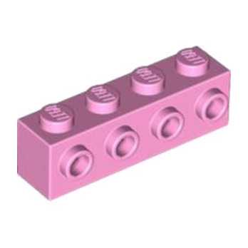 LEGO 6351893 BRIQUE 1X4 W. 4 KNOBS - ROSE CLAIR