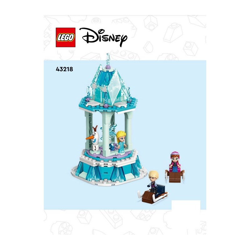Notice / Instruction Lego Disney 43218