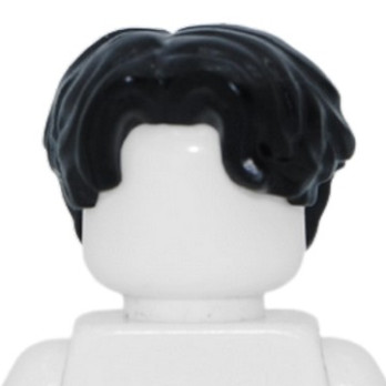 LEGO 6420572 MAN HAIR - BLACK