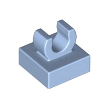 LEGO 6438975 PLATE 1X1 W. UP RIGHT HOLDER - LIGHT ROYAL BLUE