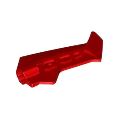 LEGO 6441688 WING 6X3 W/ CROSS HOLE - RED