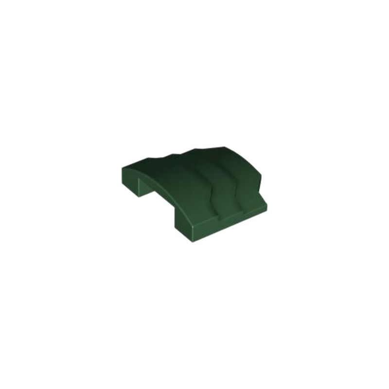 LEGO 6440432 DESIGN BRIQUE 4X1, W/ BOW - EARTH GREEN