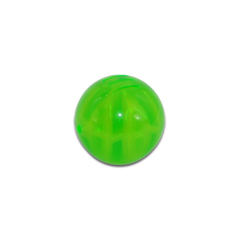 LEGO 6418457 WHEEL BALL, DIA. 19 - TRANSPARENT NEON GREEN