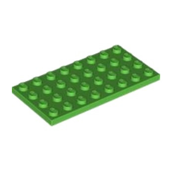 LEGO 6021996 PLATE 4X8 - BRIGHT GREEN
