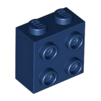 LEGO 6429965 BRIQUE 1X2X1 2/3 W/4 KNOBS - EARTH BLUE