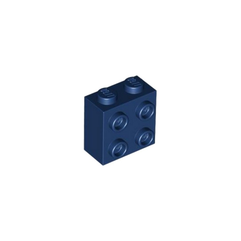 LEGO 6429965 BRICK 1X2X1 2/3 W/4 KNOBS - EARTH BLUE