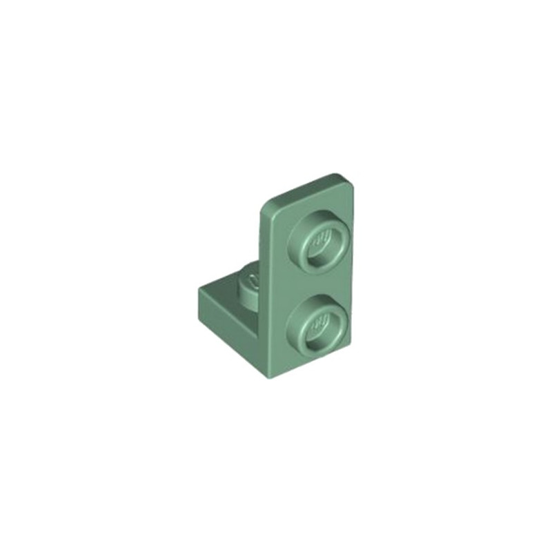 LEGO 6423396 PLATE 1X1, W/ 1.5 PLATE 1X2, UPWARDS - SAND GREEN