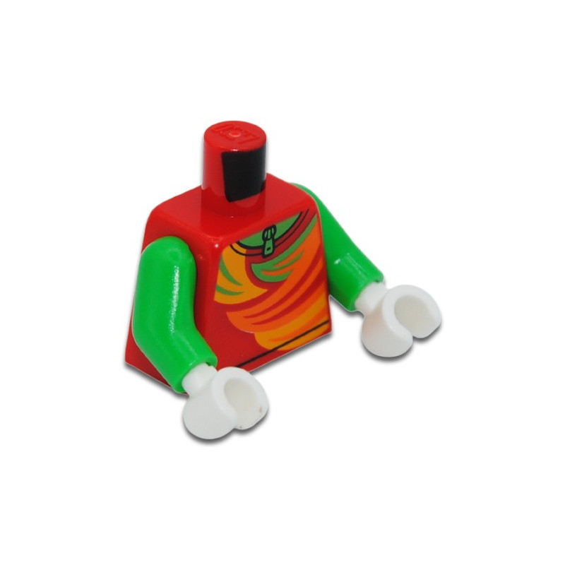 LEGO 6446332 PRINTED TORSO - RED