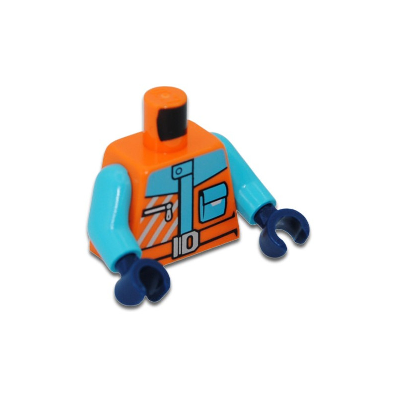 LEGO 6440858 PRINTED TORSO - ORANGE