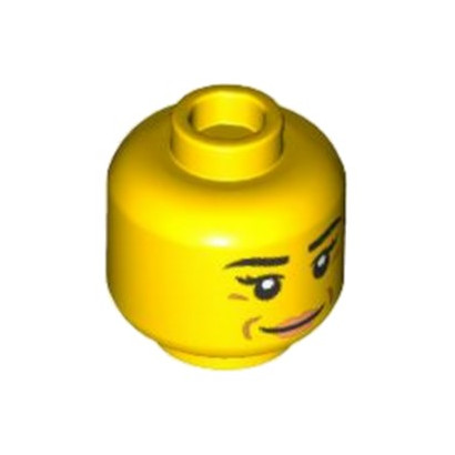 LEGO 6419094 TÊTE FEMME - JAUNE