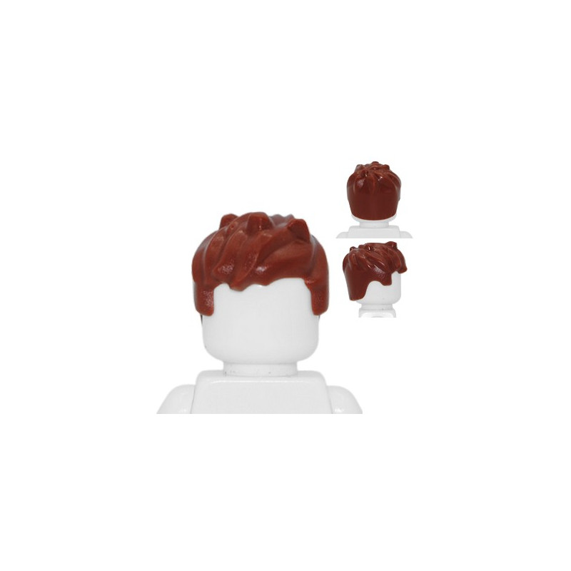 LEGO 6443720 CHEVEUX - REDDISH BROWN