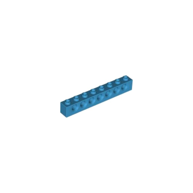 LEGO 6284131 TECHNIC BRIQUE 1X8 - DARK AZUR