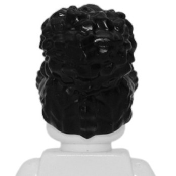 LEGO 6269081 WOMAN'S HAIR / BUN - BLACK