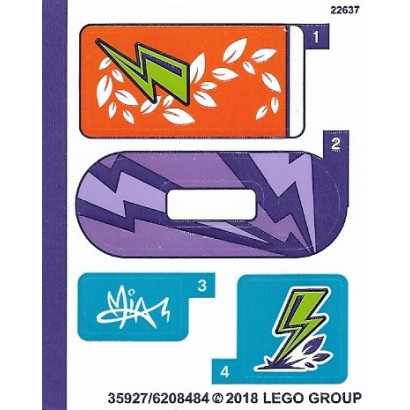 Stickers Lego Friends 41327