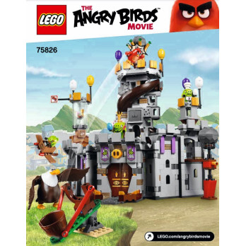 Instruction Lego The Angry Birds Movie 75826