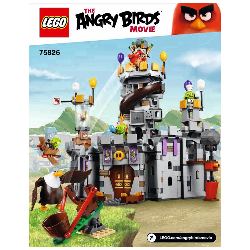 Instruction Lego The Angry Birds Movie 75826