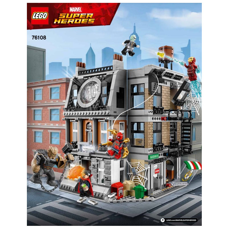 Instruction Lego® MARVEL - Super Heroes - 76108