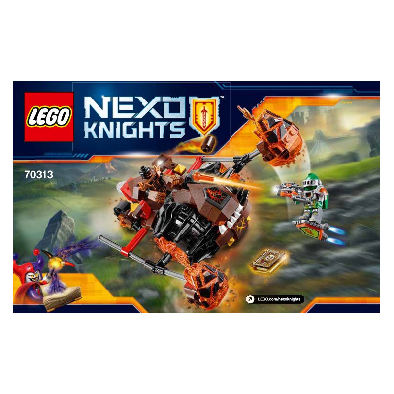 Instruction Lego® Nexo Knight 70313