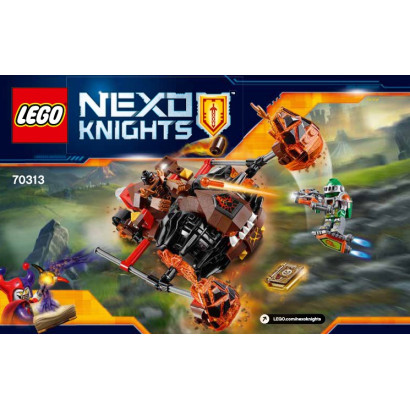 Instruction Lego® Nexo Knight 70313